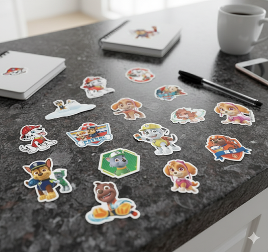 PAW Rescue Pups Stickers