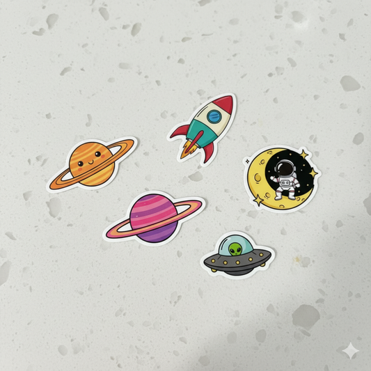 Solar Space Stickers
